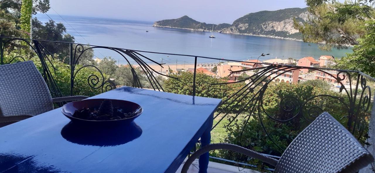 Villa Theodora View Apartments Polimnia Agios Georgios Pagon Extérieur photo