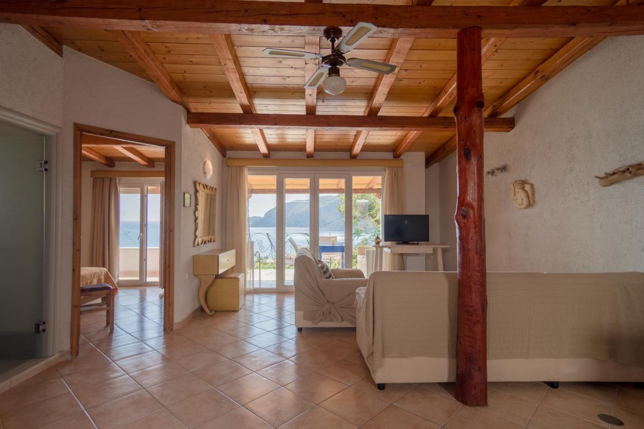 Villa Theodora View Apartments Polimnia Agios Georgios Pagon Extérieur photo