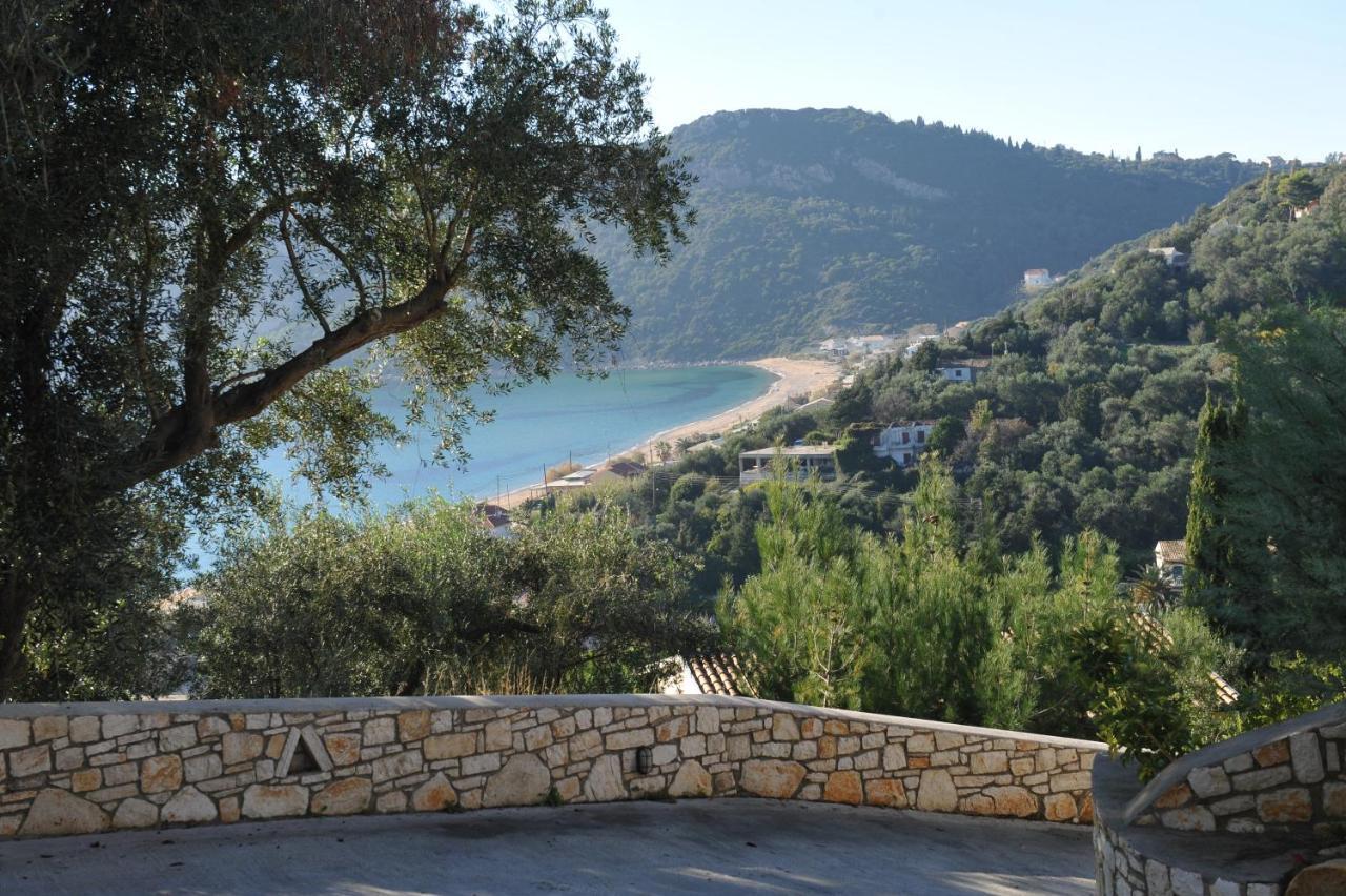 Villa Theodora View Apartments Polimnia Agios Georgios Pagon Extérieur photo