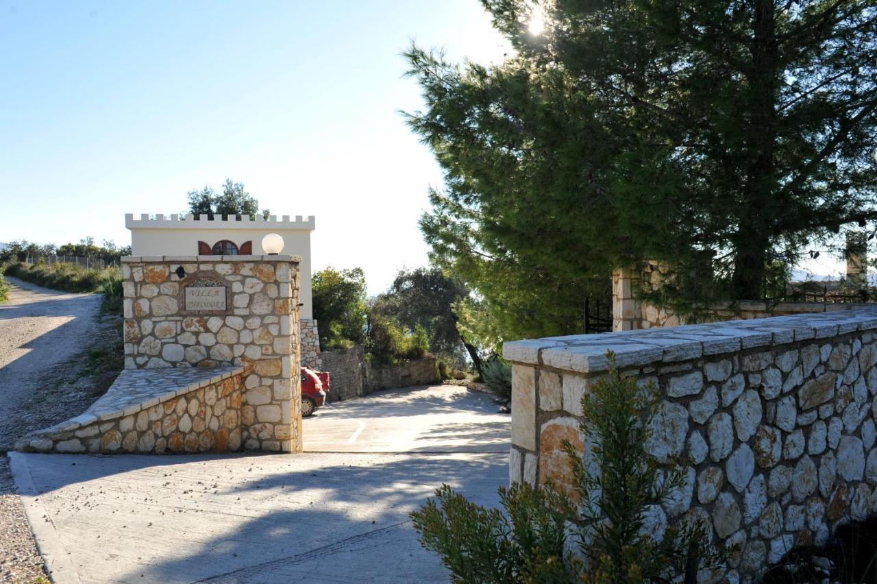 Villa Theodora View Apartments Polimnia Agios Georgios Pagon Extérieur photo
